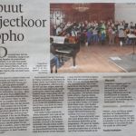 Repetitie projectkoor januari 2020